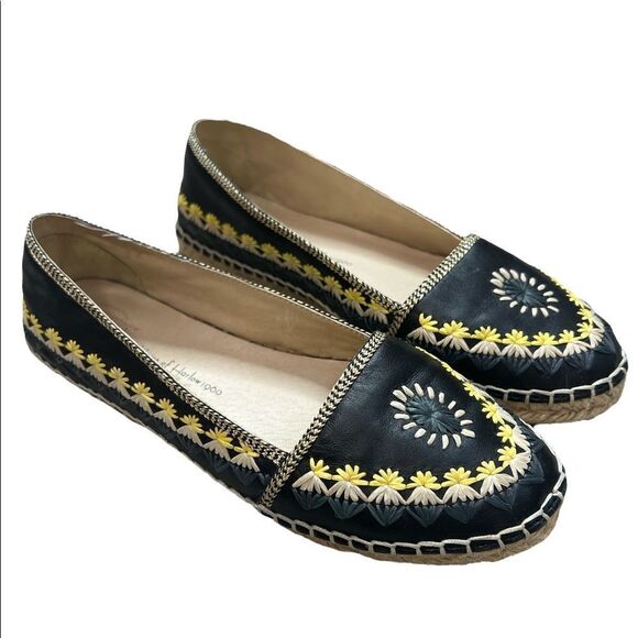 House of Harlow 1960 embroidered espadrilles size 37/ 6.5 - Picture 1 of 7